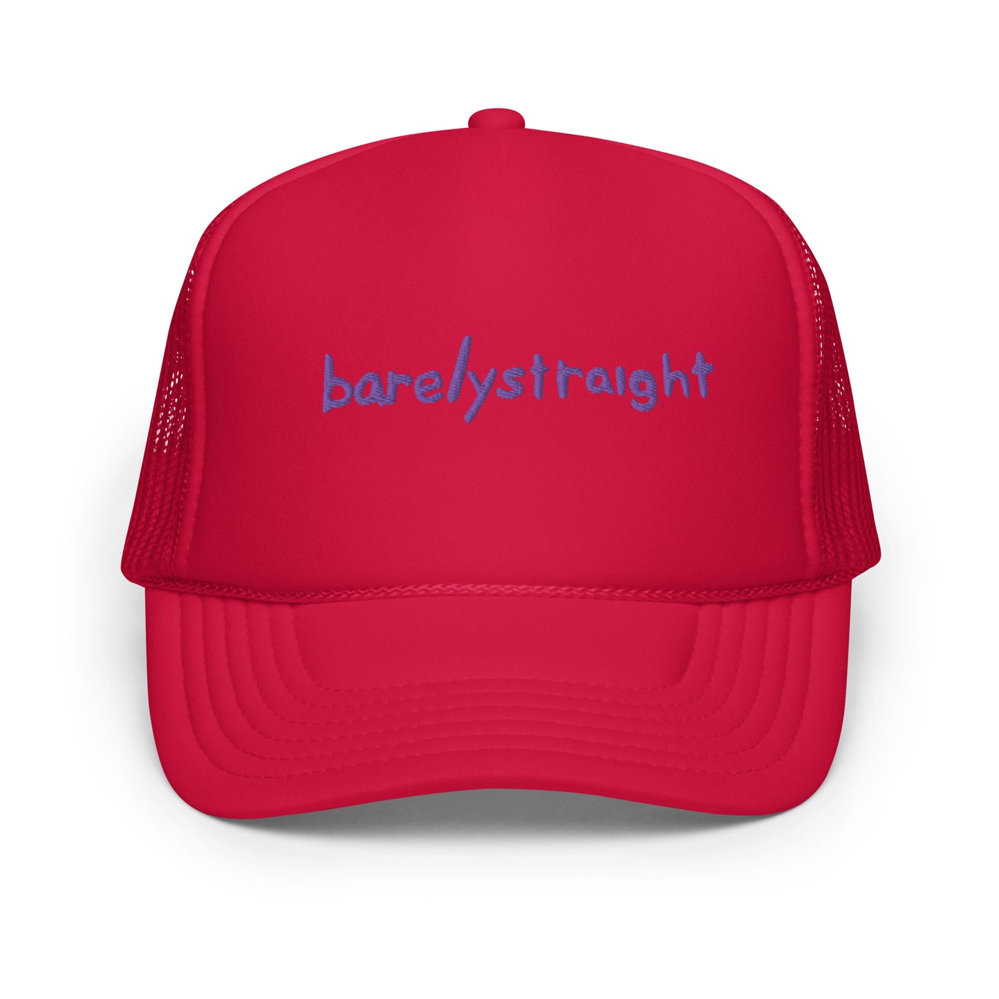 Barely Straight Trucker Hat Kids Size