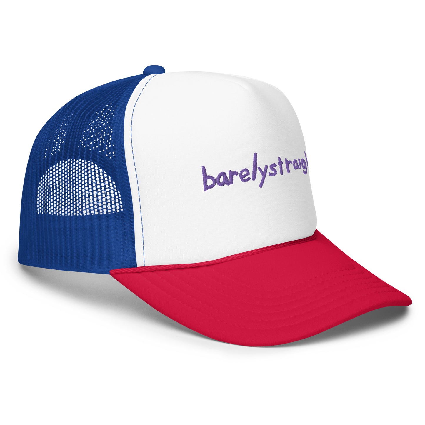 Barely Straight Trucker Hat Kids Size