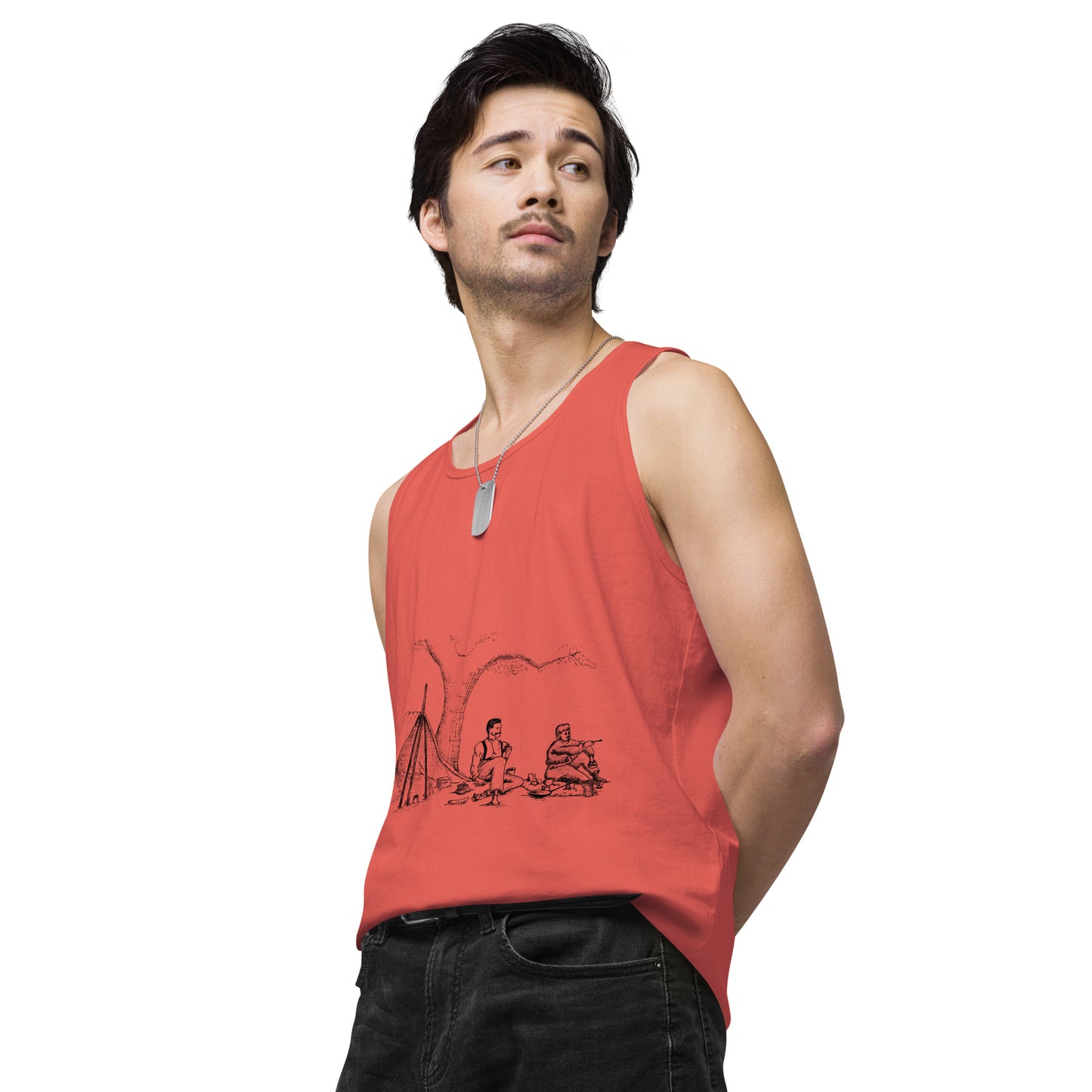 Let’s Go Camping Tank Top