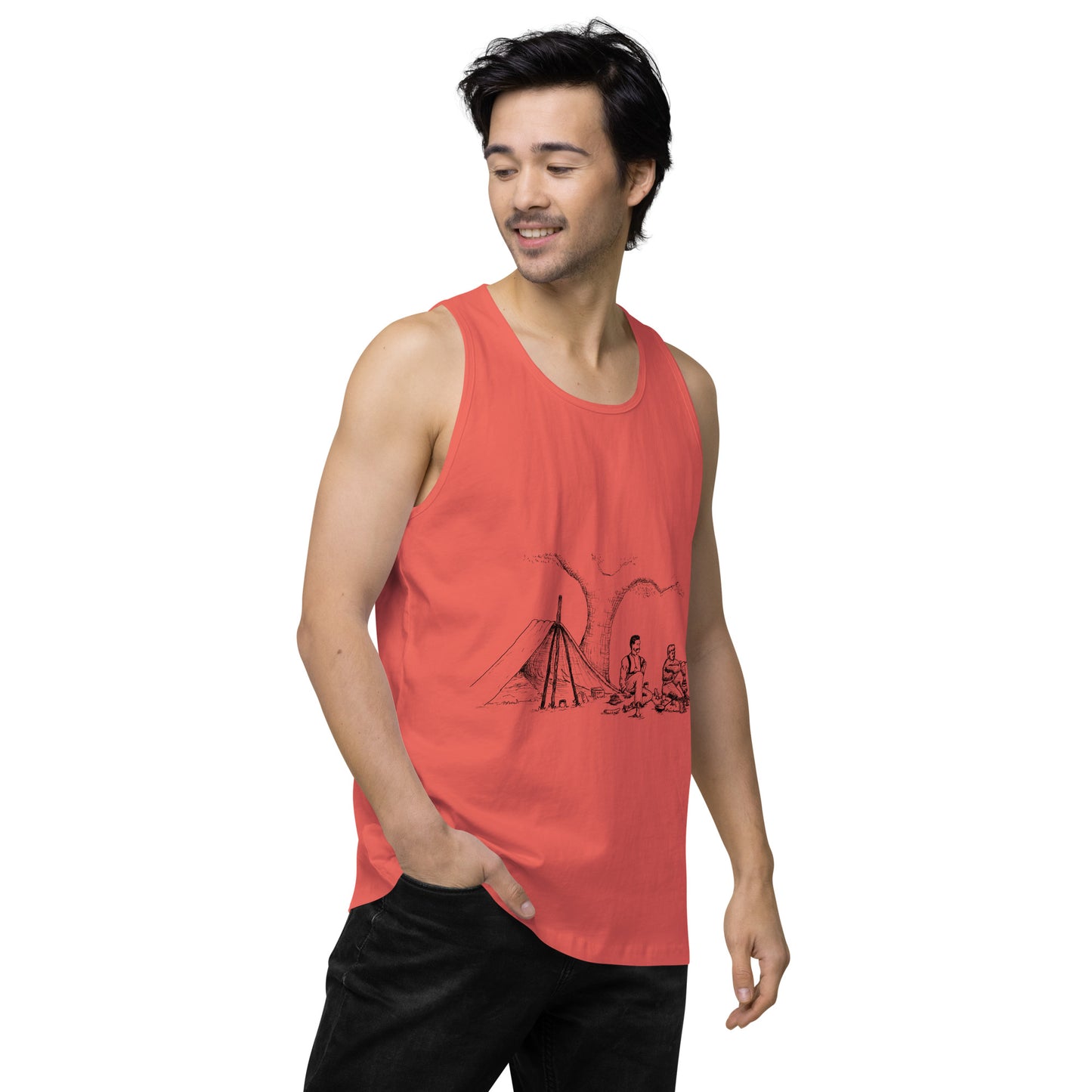 Let’s Go Camping Tank Top