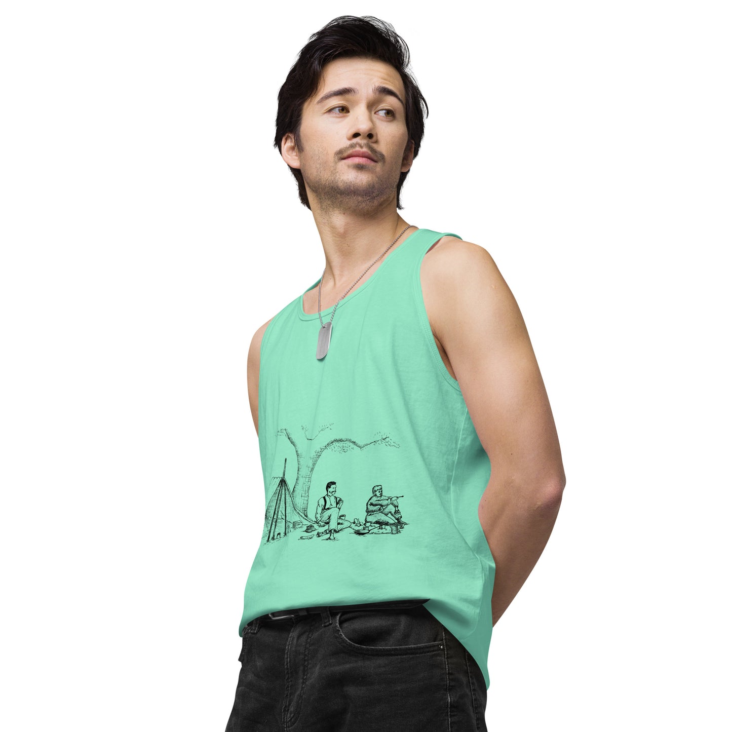 Let’s Go Camping Tank Top