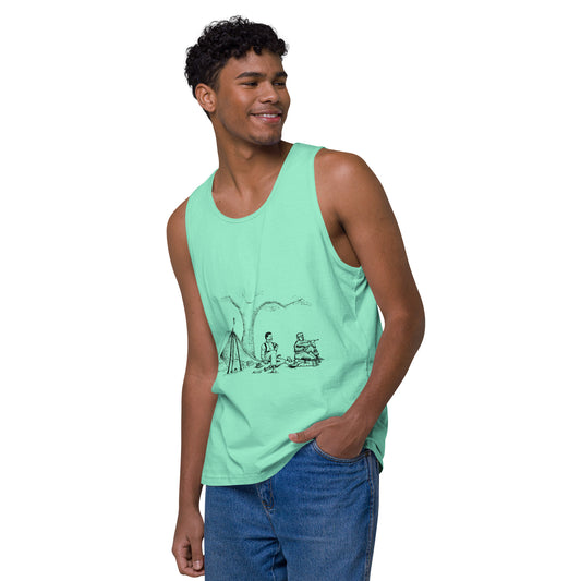 Let's Go Camping Tank Top