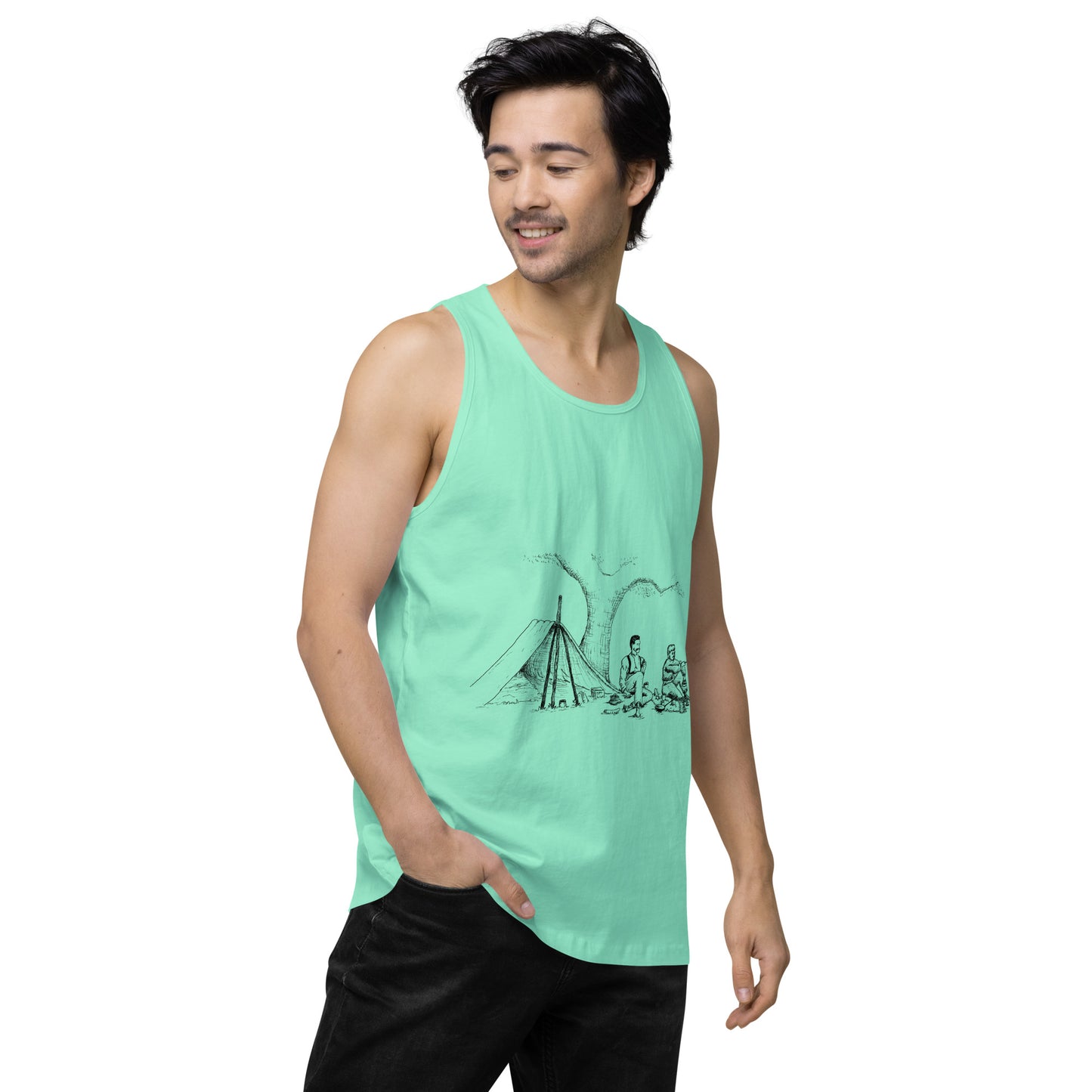 Let’s Go Camping Tank Top