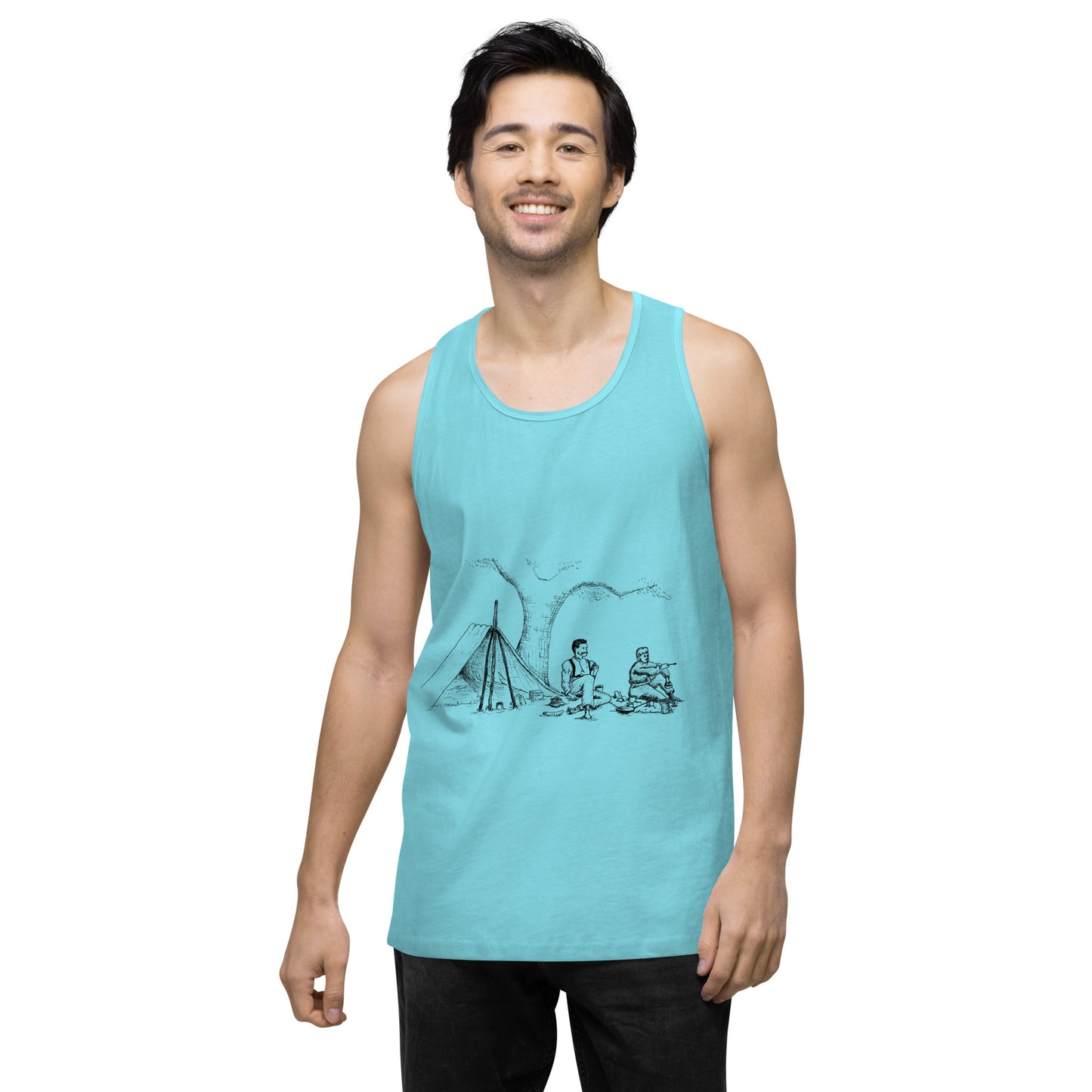 Let’s Go Camping Tank Top