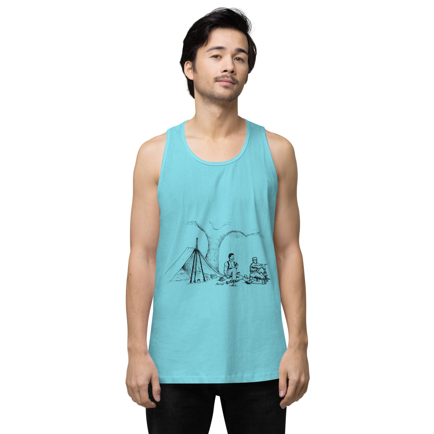 Let’s Go Camping Tank Top