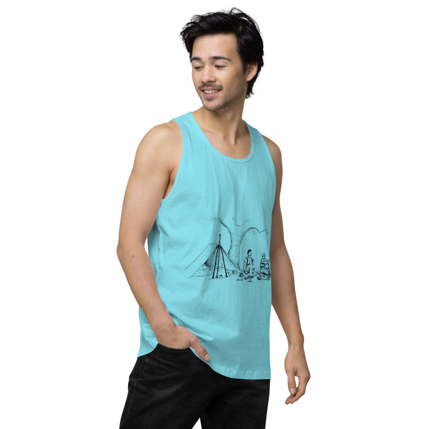 Let’s Go Camping Tank Top