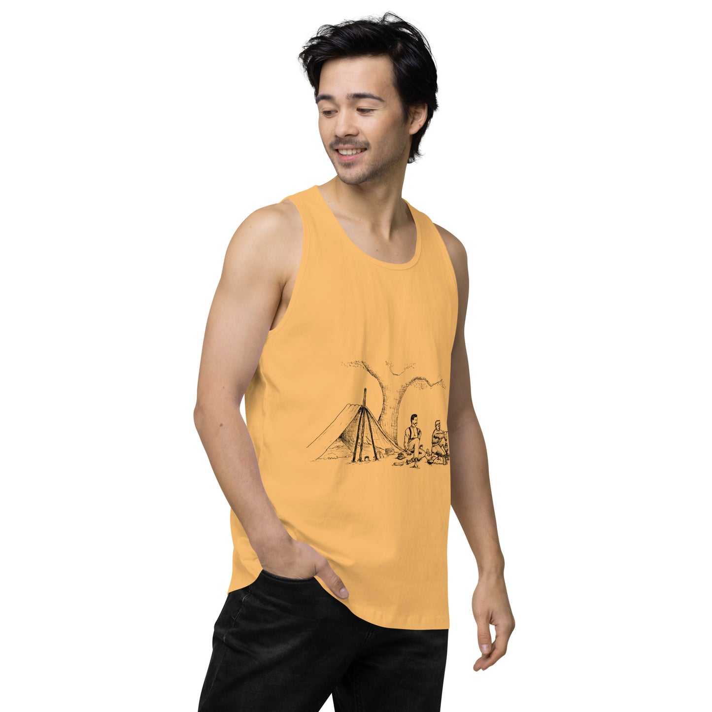 Let’s Go Camping Tank Top