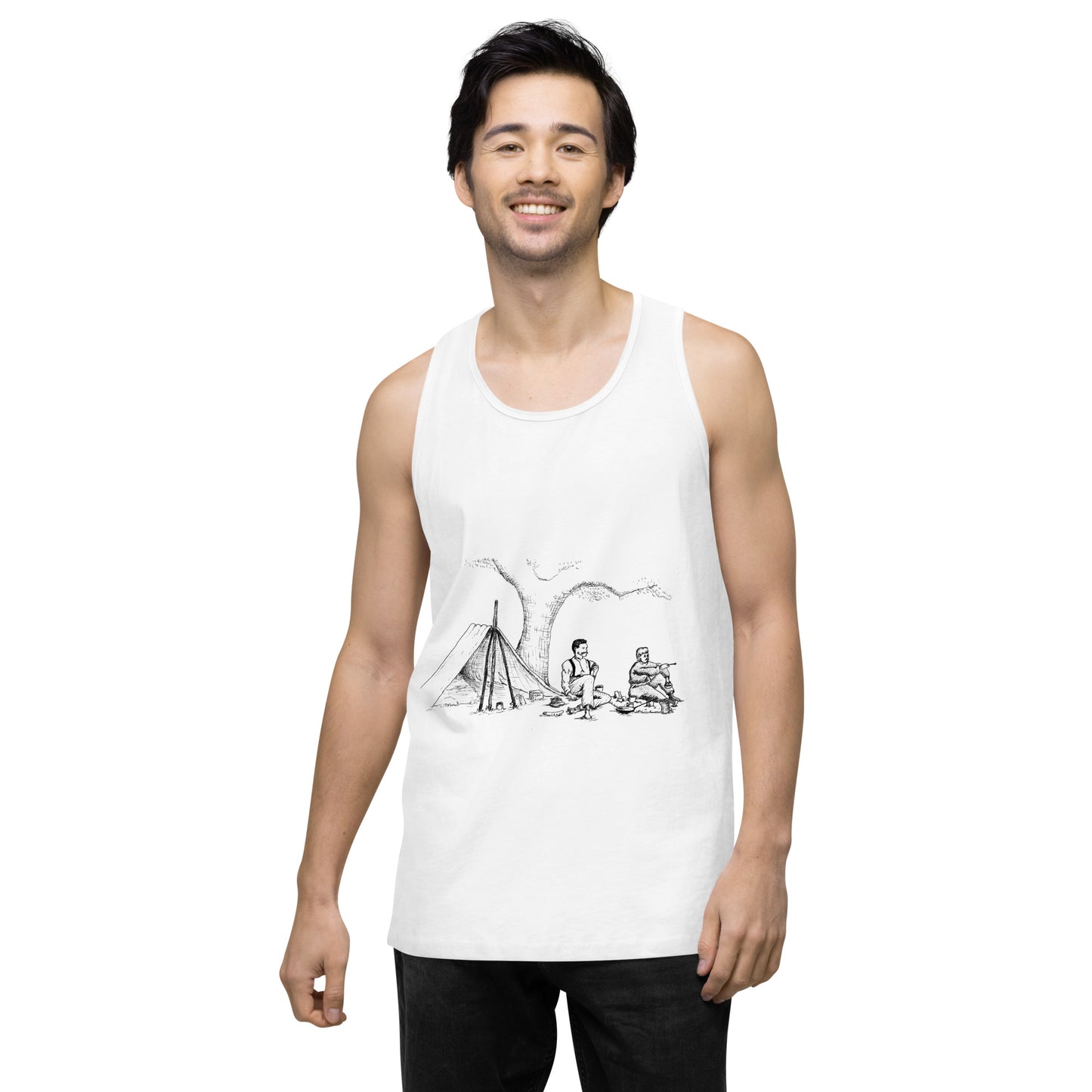 Let’s Go Camping Tank Top