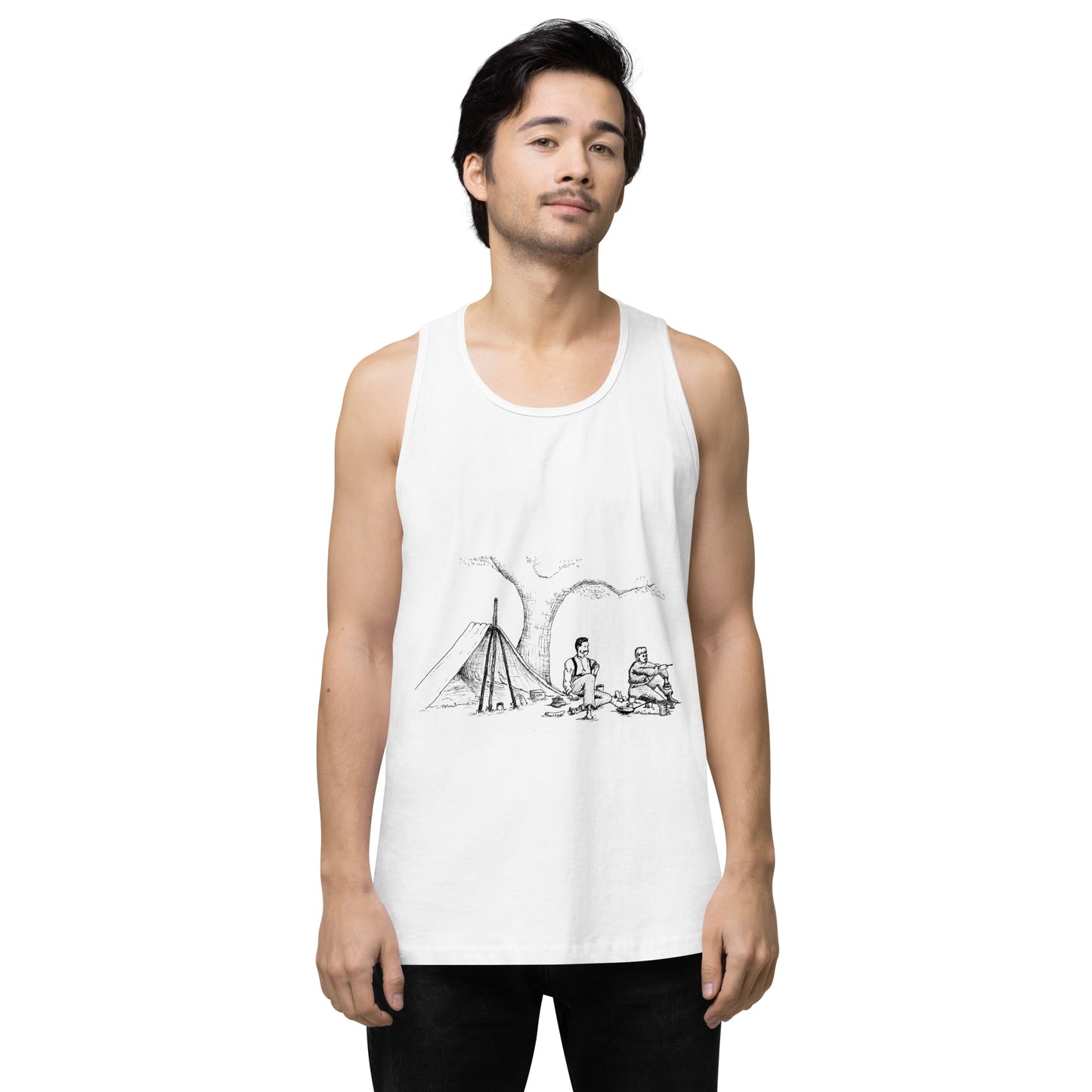 Let’s Go Camping Tank Top