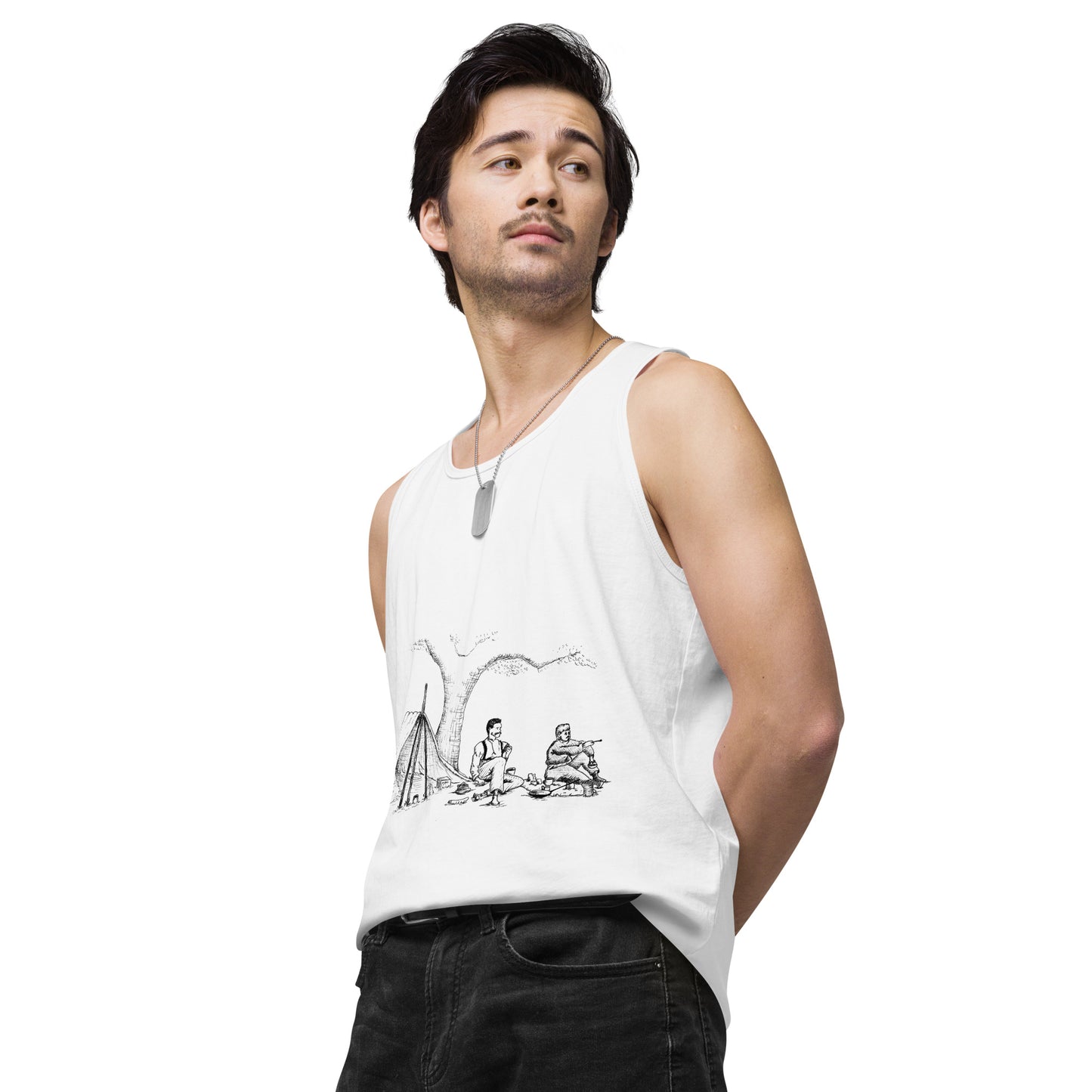 Let’s Go Camping Tank Top