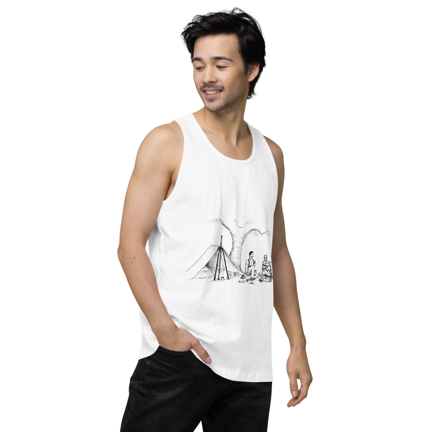 Let’s Go Camping Tank Top