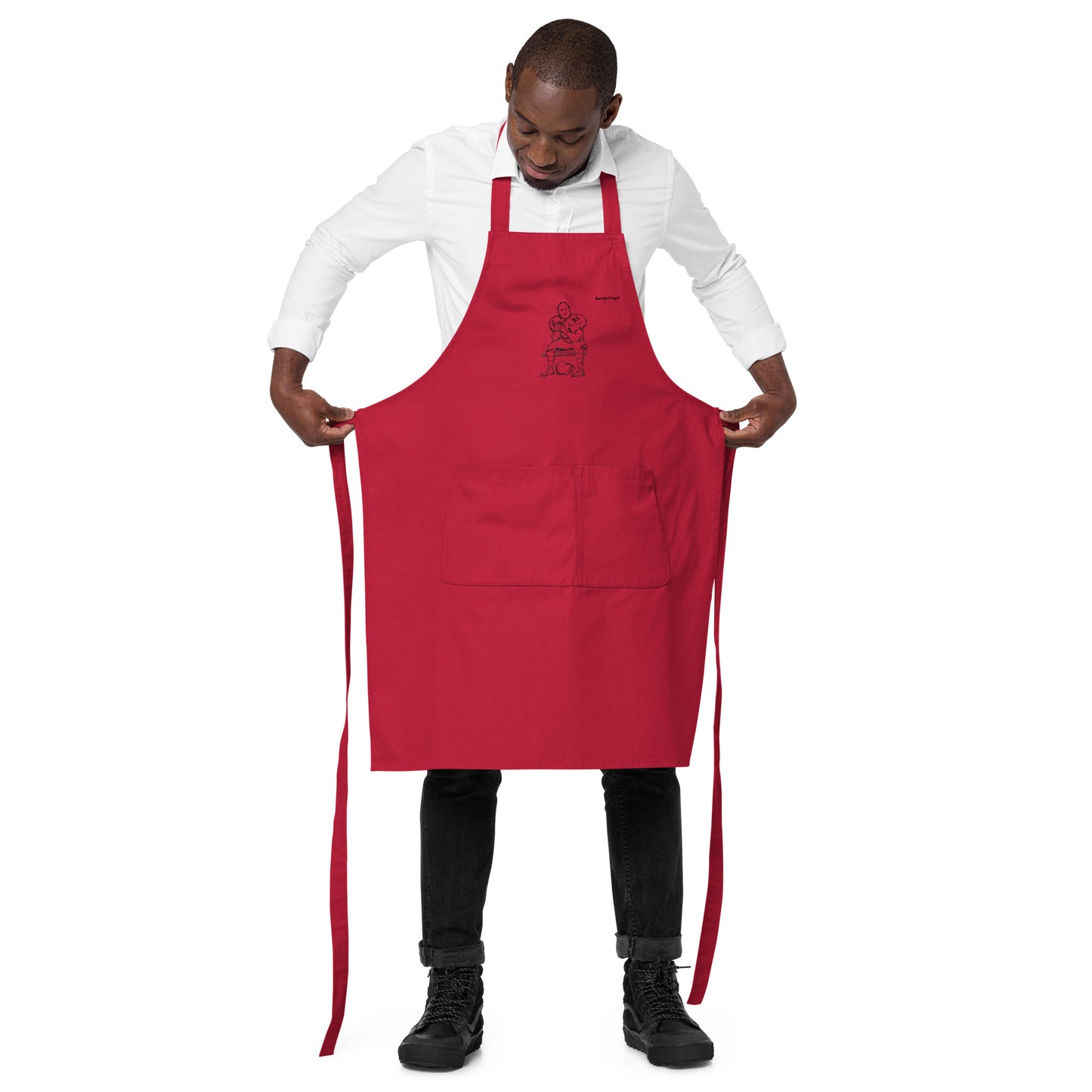 Who's hungry apron