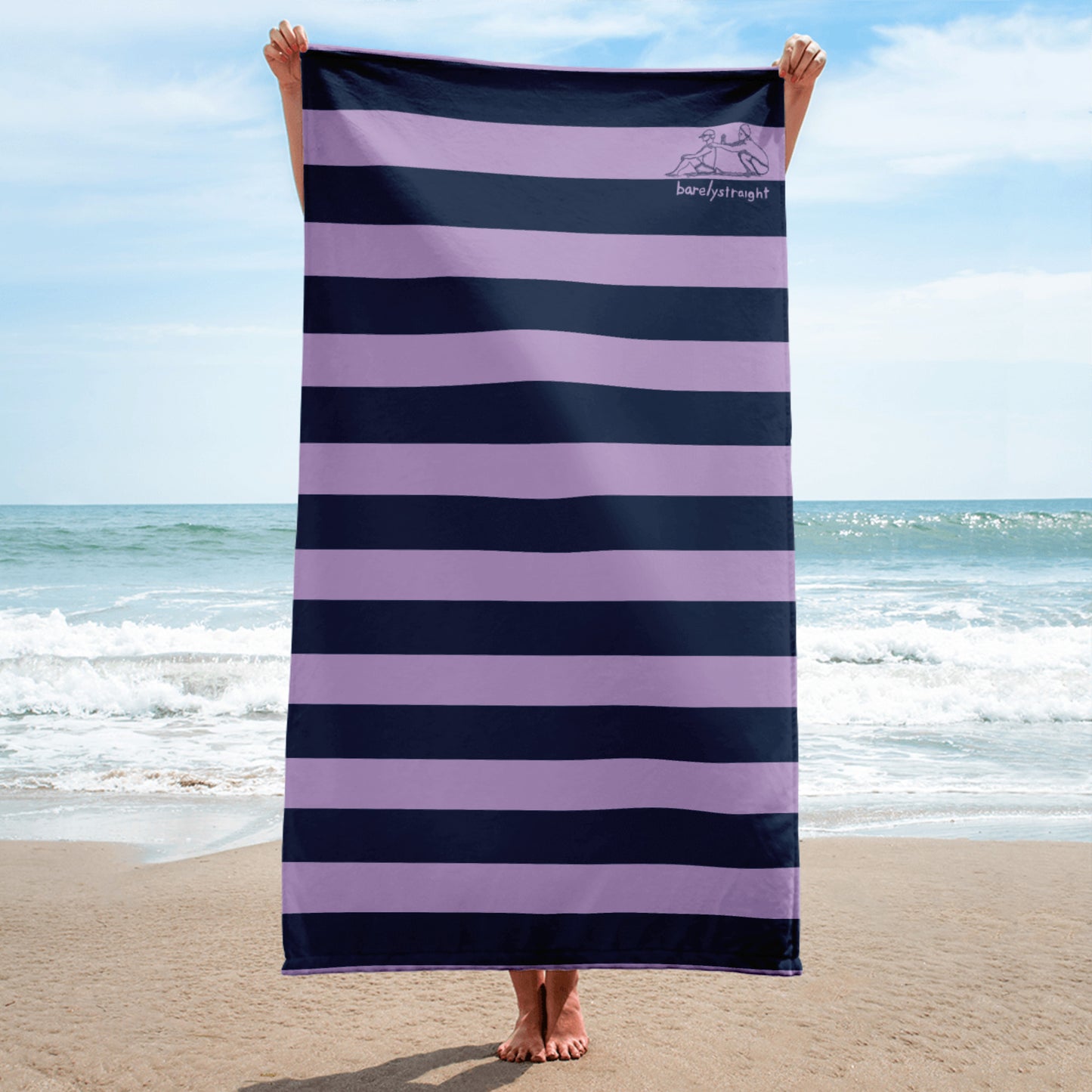 Don't get burned beach towel